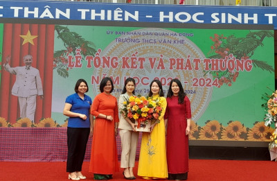 Trường THCS Văn Khê tổng kết năm học 2023-2024